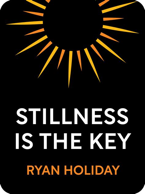 stillness is the key pdf